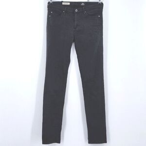 Adriano Goldschmied Jeans Womens Size 27R The Prima Midrise Cigarette Black Fade